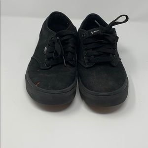 Vans black era size 10 used